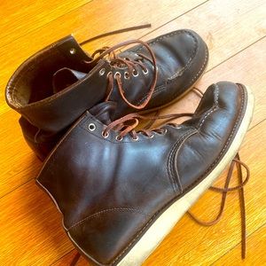 Red wing boots size 13